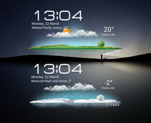 LG Newgen Weather Widget 2