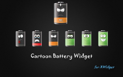 Cartoon Battery Widget
